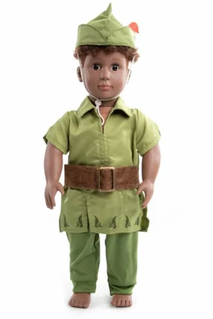 Doll Dress Ups-Little Adventures, LLC Doll Outfit Peter Pan with Hat