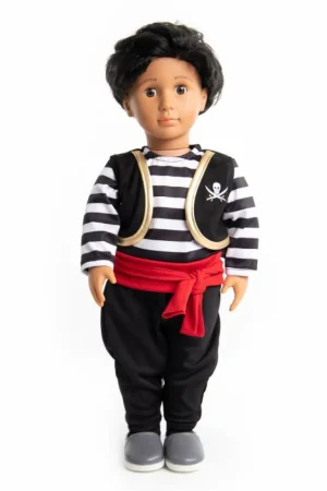 Doll Dress Ups | Pirates-Little Adventures, LLC Doll Outfit Pirate