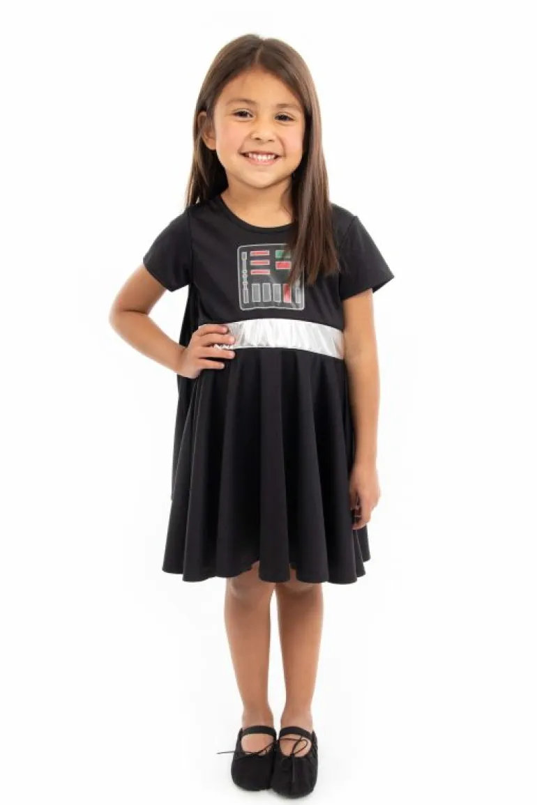 Galactic | Twirl Dresses-Little Adventures, LLC Galactic Dark Villain Twirl Dress