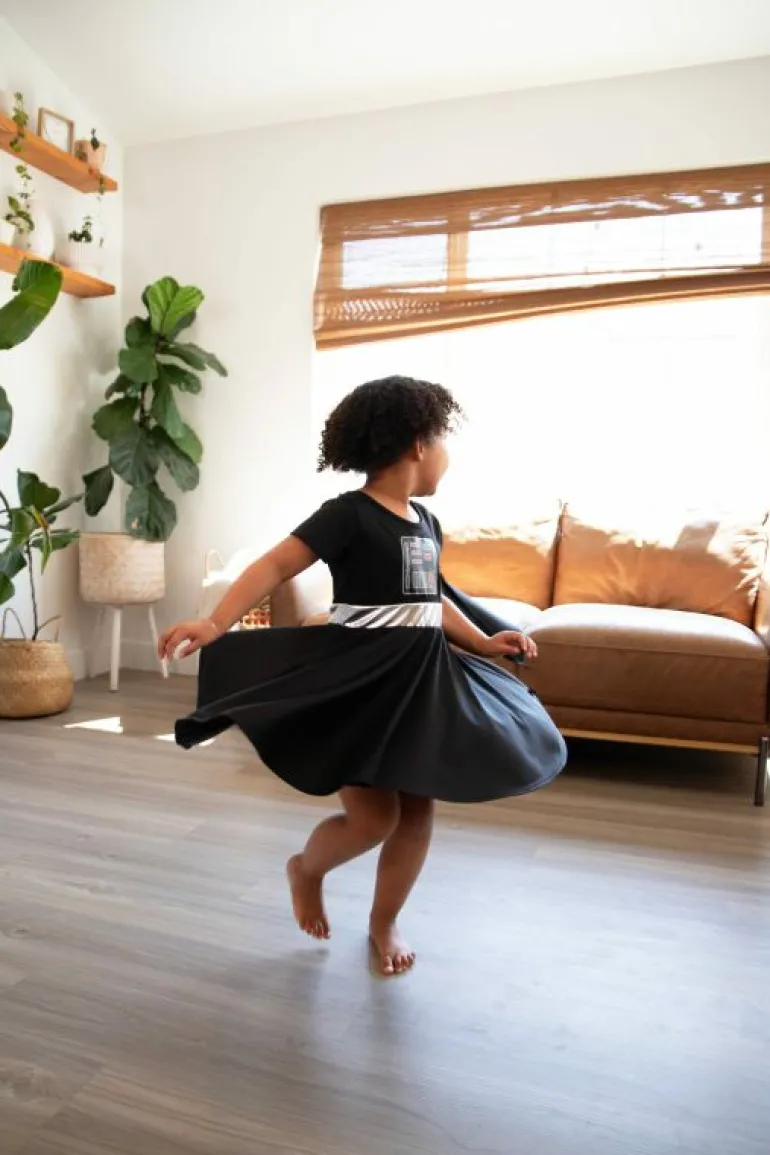 Galactic | Twirl Dresses-Little Adventures, LLC Galactic Dark Villain Twirl Dress
