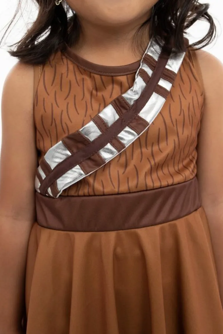 Galactic | Twirl Dresses-Little Adventures, LLC Galactic Fuzzball Twirl Dress