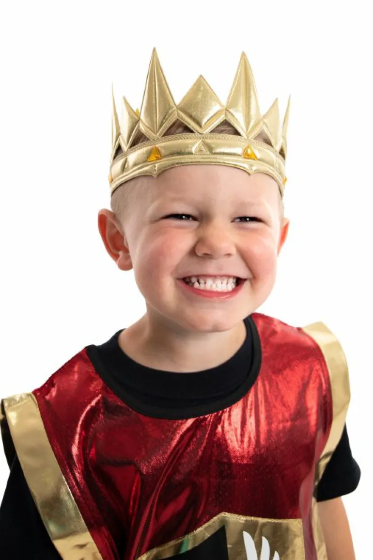 Accessories-Little Adventures, LLC Gold Medieval Full Crown