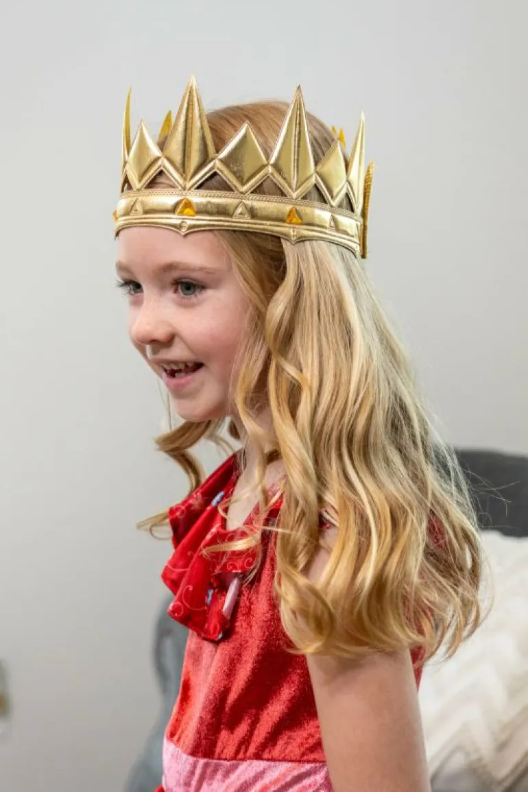 Accessories-Little Adventures, LLC Gold Medieval Full Crown