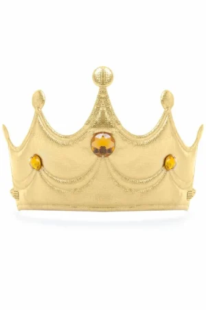 Accessories-Little Adventures, LLC Gold Princess Soft Crown
