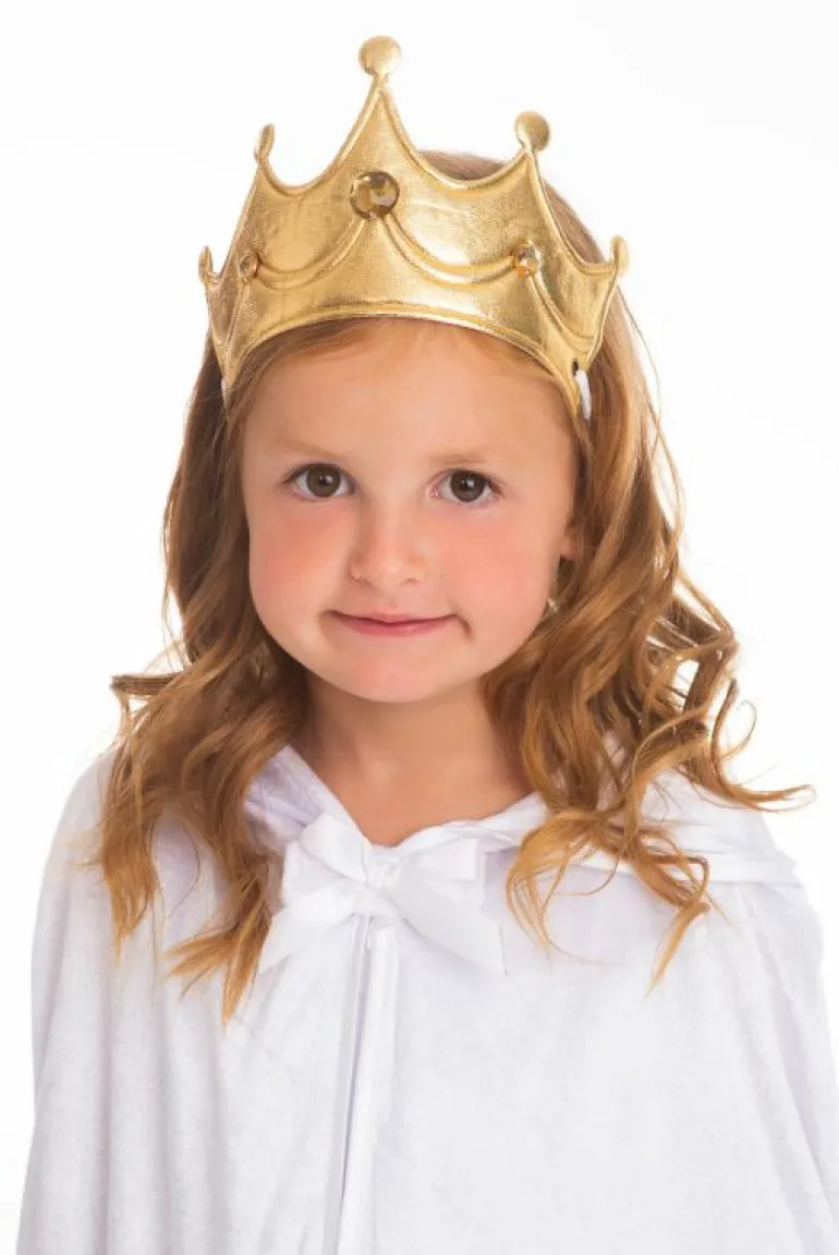 Accessories-Little Adventures, LLC Gold Princess Soft Crown