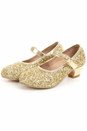 Accessories-Little Adventures, LLC Gold Shoes
