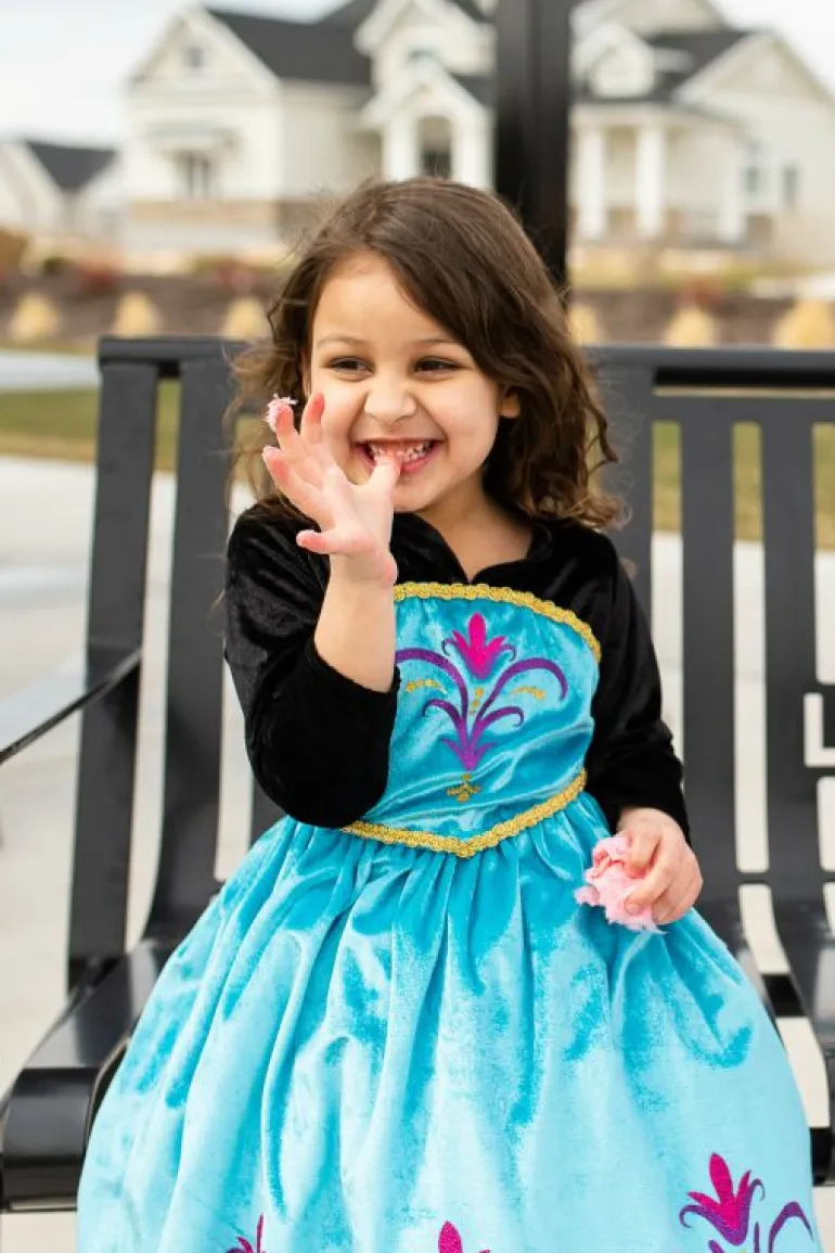 Traditional Dress Ups-Little Adventures, LLC Ice Queen Coronation Dress