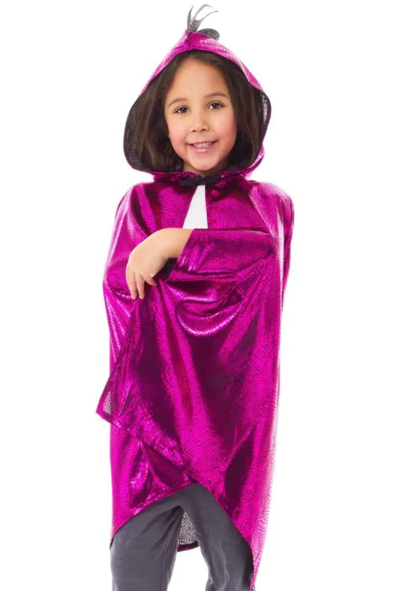 Cloaks | Knights & Dragons-Little Adventures, LLC Magenta Dragon Cloak