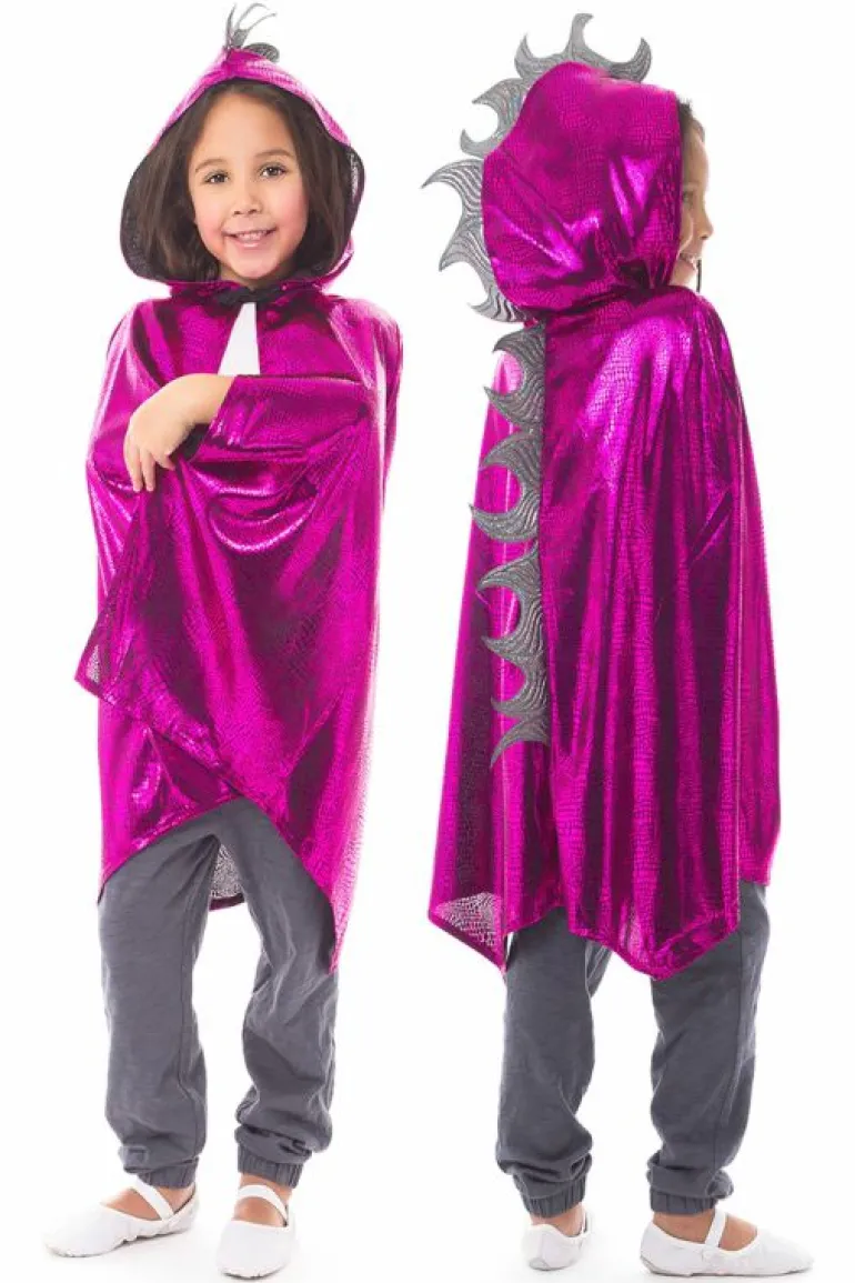 Cloaks | Knights & Dragons-Little Adventures, LLC Magenta Dragon Cloak