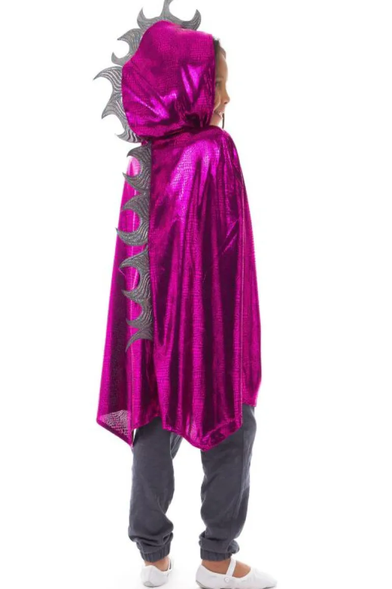 Cloaks | Knights & Dragons-Little Adventures, LLC Magenta Dragon Cloak