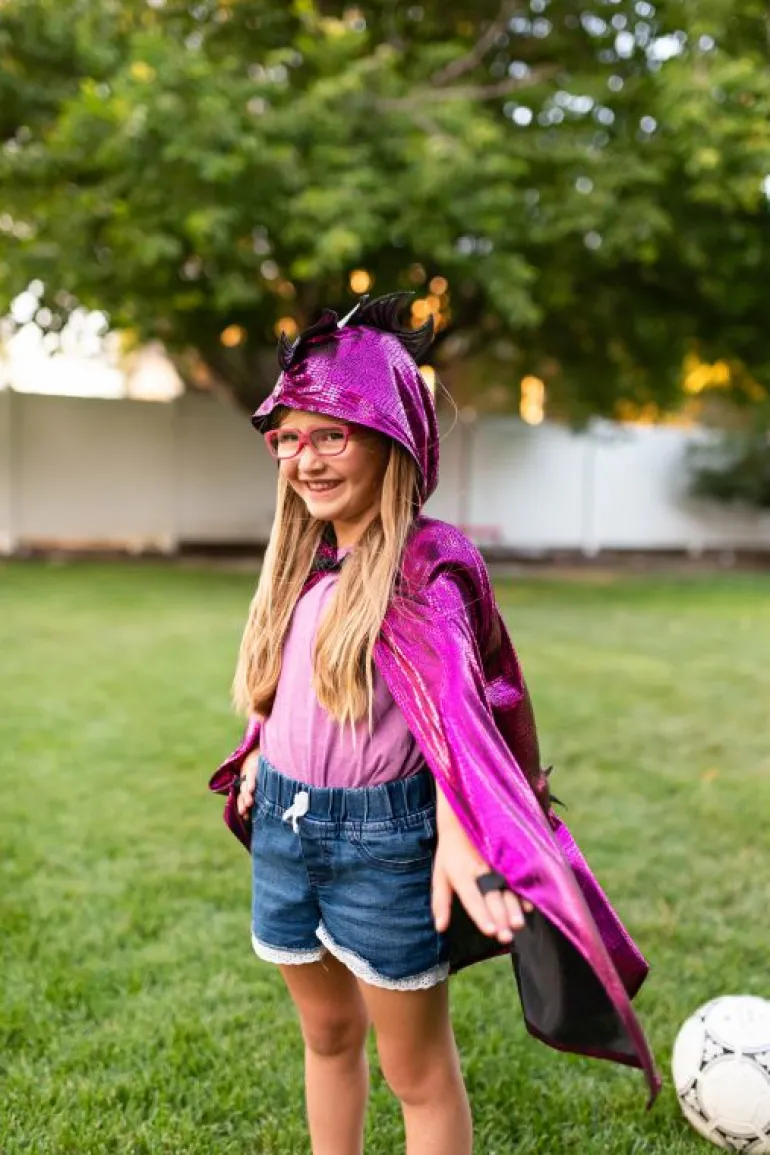 Cloaks | Knights & Dragons-Little Adventures, LLC Magenta Dragon Cloak