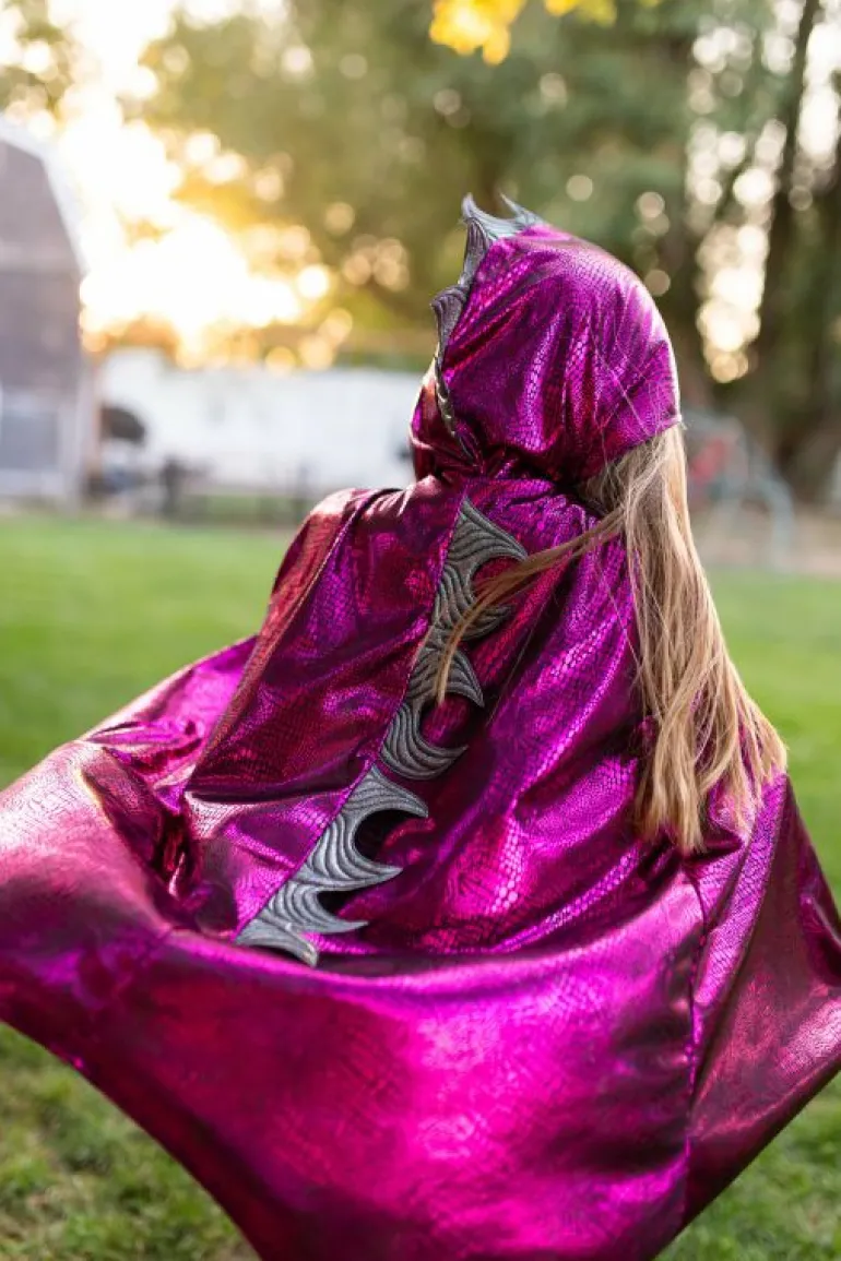 Cloaks | Knights & Dragons-Little Adventures, LLC Magenta Dragon Cloak