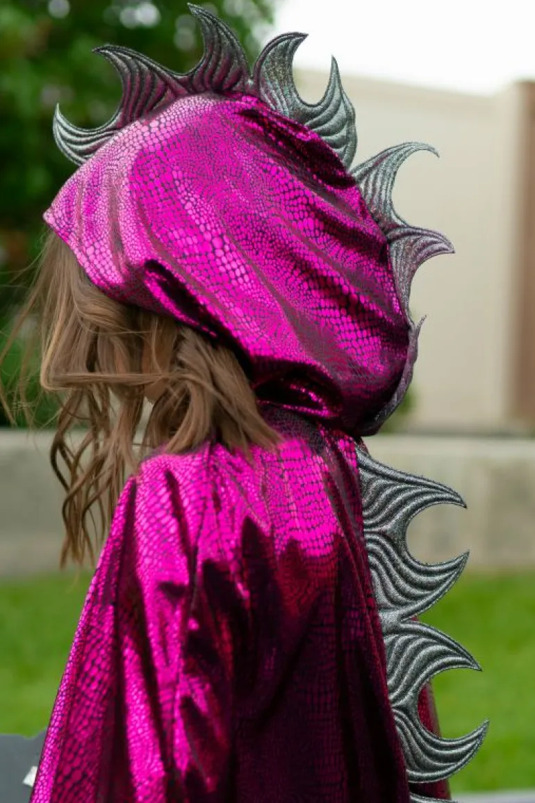 Cloaks | Knights & Dragons-Little Adventures, LLC Magenta Dragon Cloak