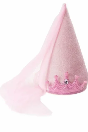 Accessories-Little Adventures, LLC Pink Princess Cone Hat