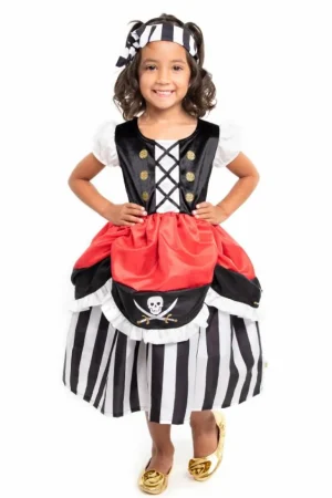 Pirates | Traditional Dress Ups-Little Adventures, LLC Pirate Dress with Headband