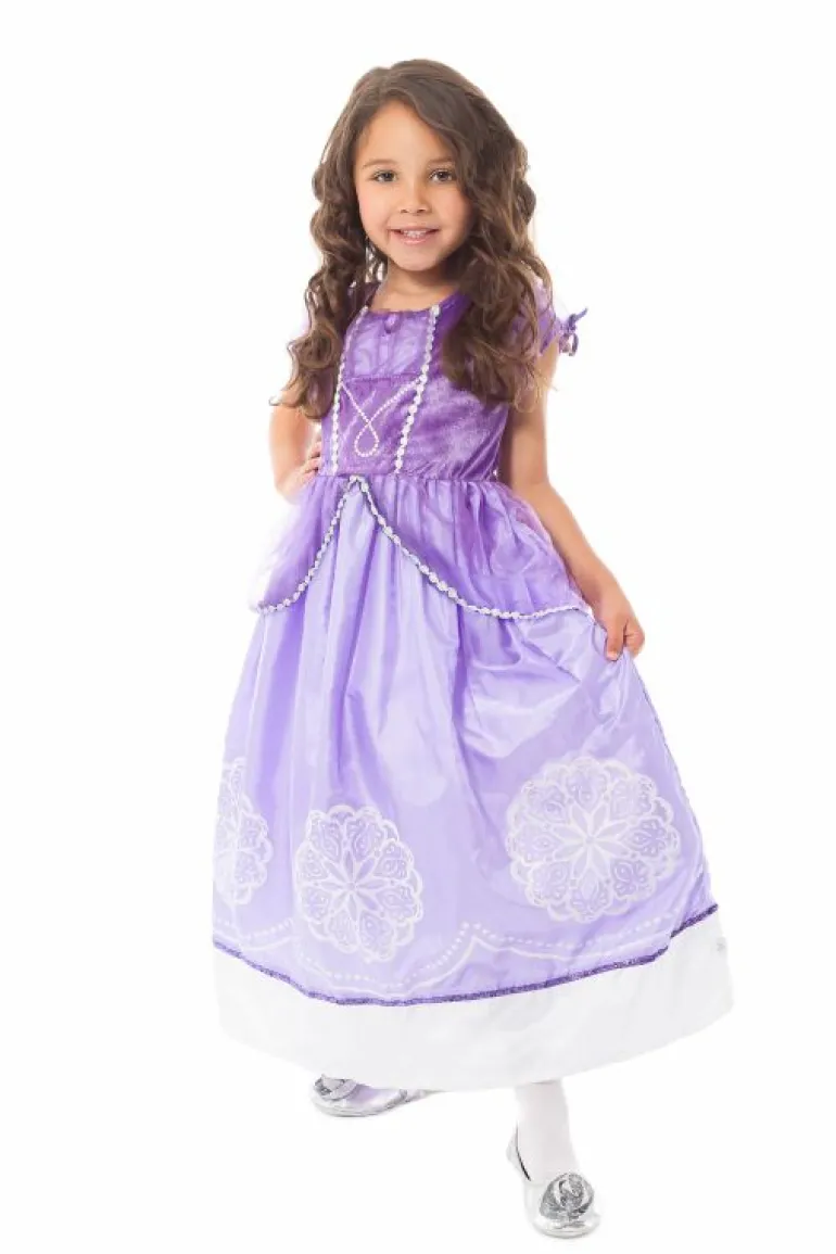 Traditional Dress Ups-Little Adventures, LLC Purple Amulet Princess