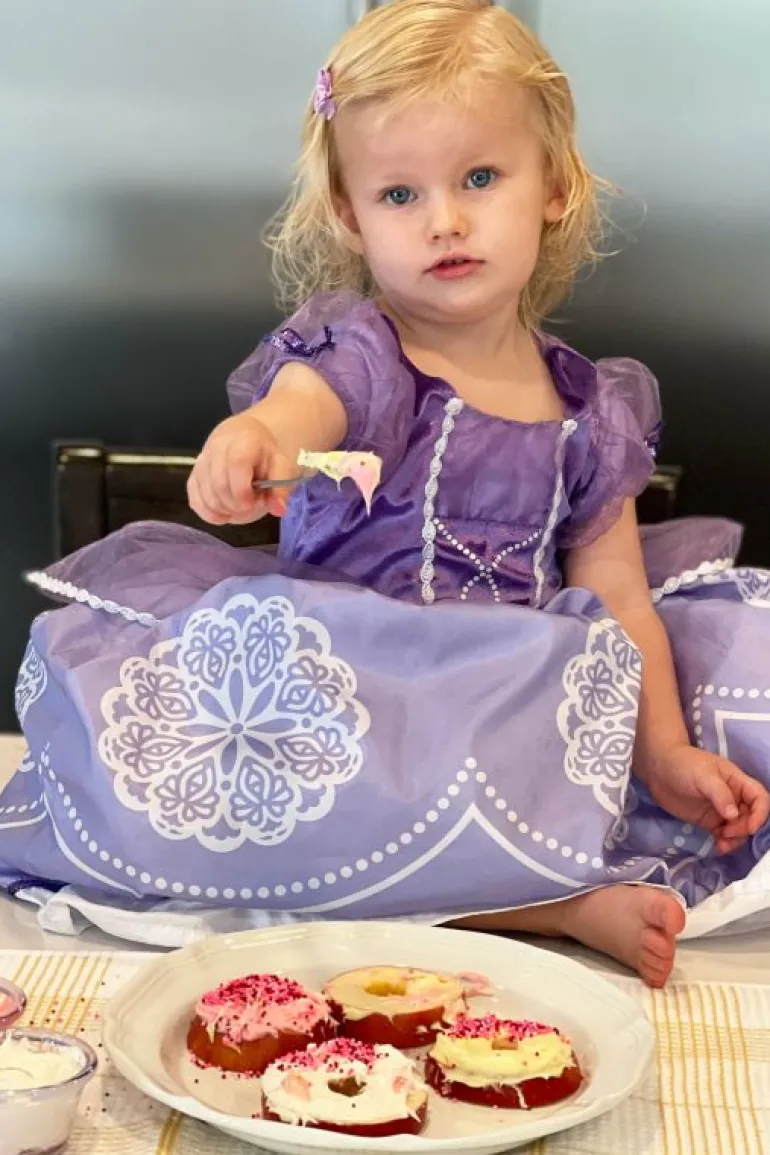 Traditional Dress Ups-Little Adventures, LLC Purple Amulet Princess
