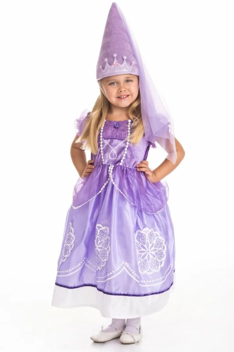 Traditional Dress Ups-Little Adventures, LLC Purple Amulet Princess