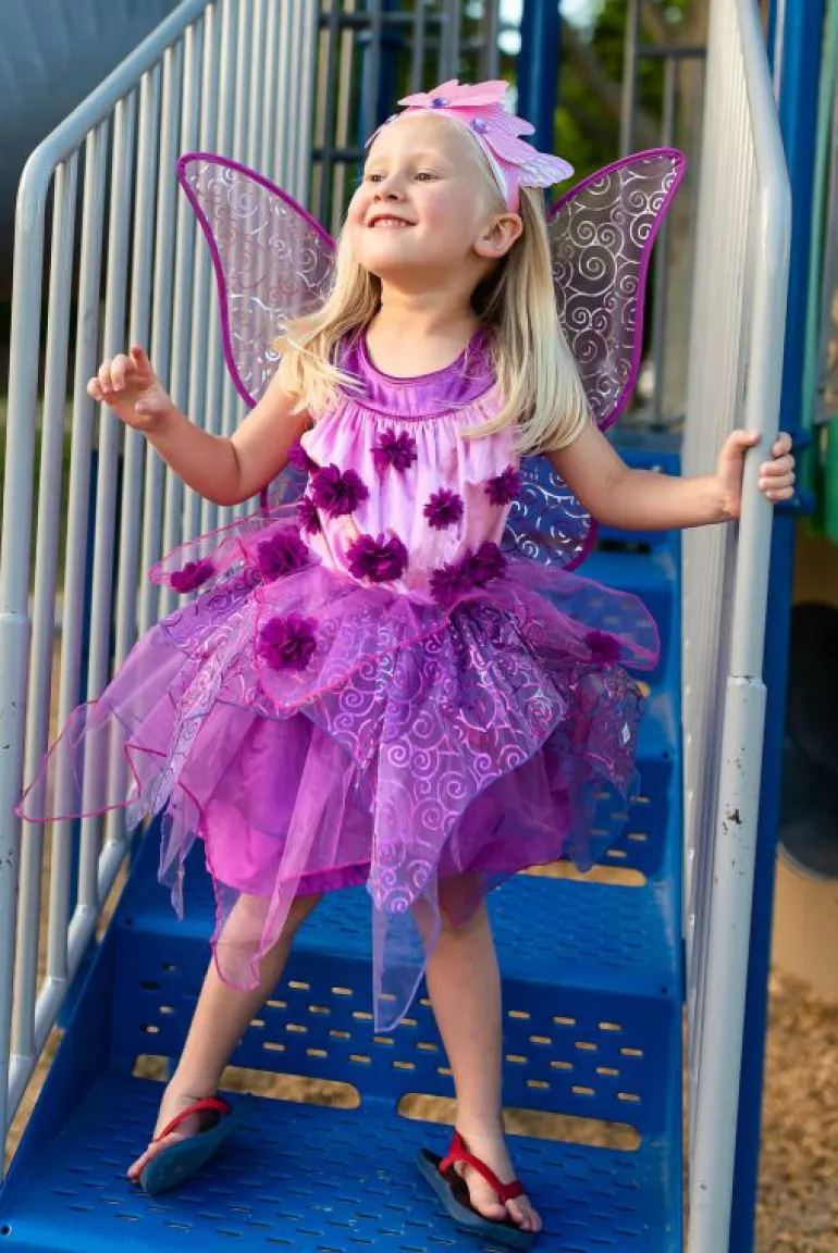 Fairies-Little Adventures, LLC Purple Blossom Fairy