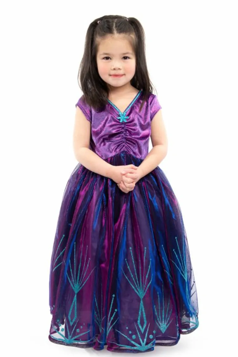 Traditional Dress Ups-Little Adventures, LLC Purple Ice Princess