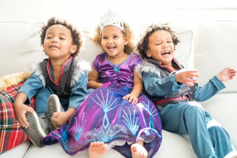 Traditional Dress Ups-Little Adventures, LLC Purple Ice Princess