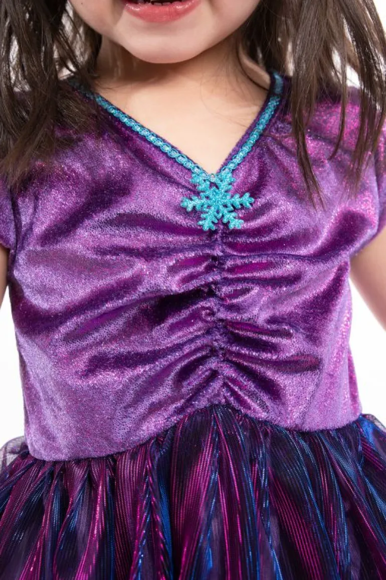 Traditional Dress Ups-Little Adventures, LLC Purple Ice Princess