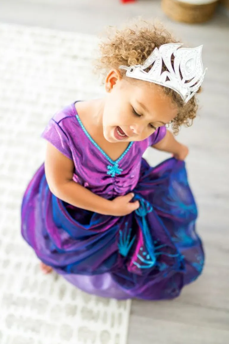 Traditional Dress Ups-Little Adventures, LLC Purple Ice Princess