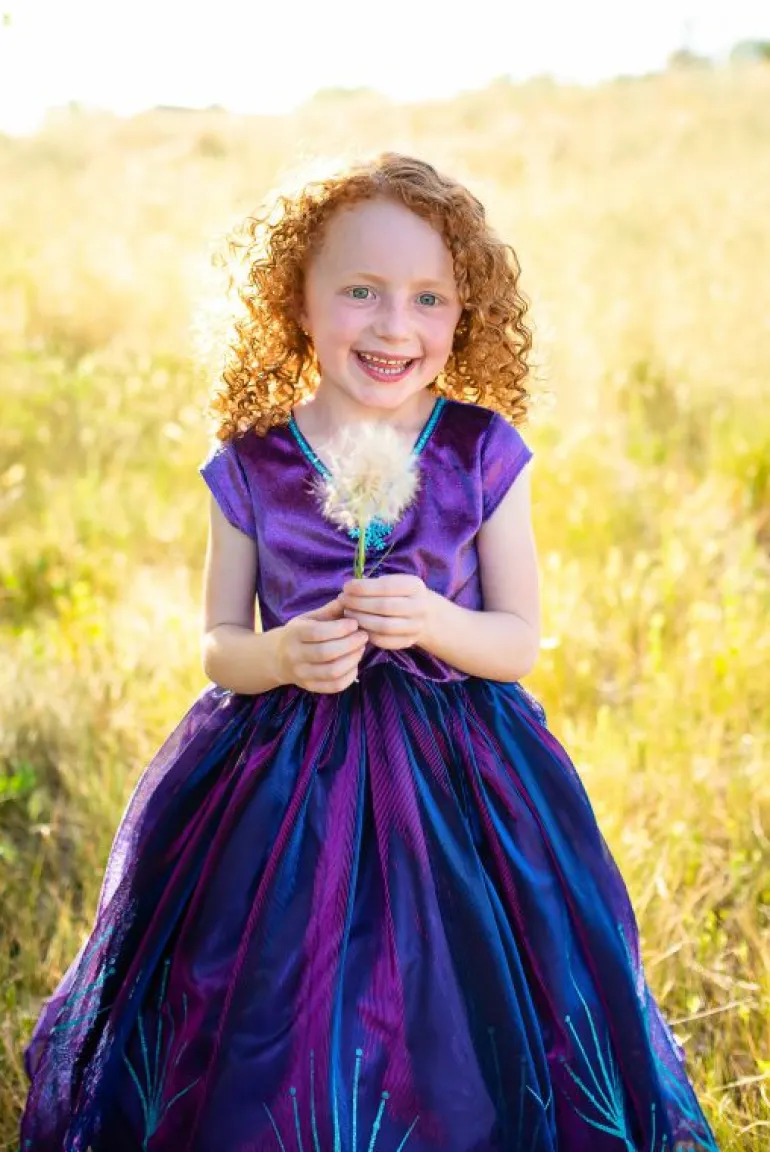 Traditional Dress Ups-Little Adventures, LLC Purple Ice Princess