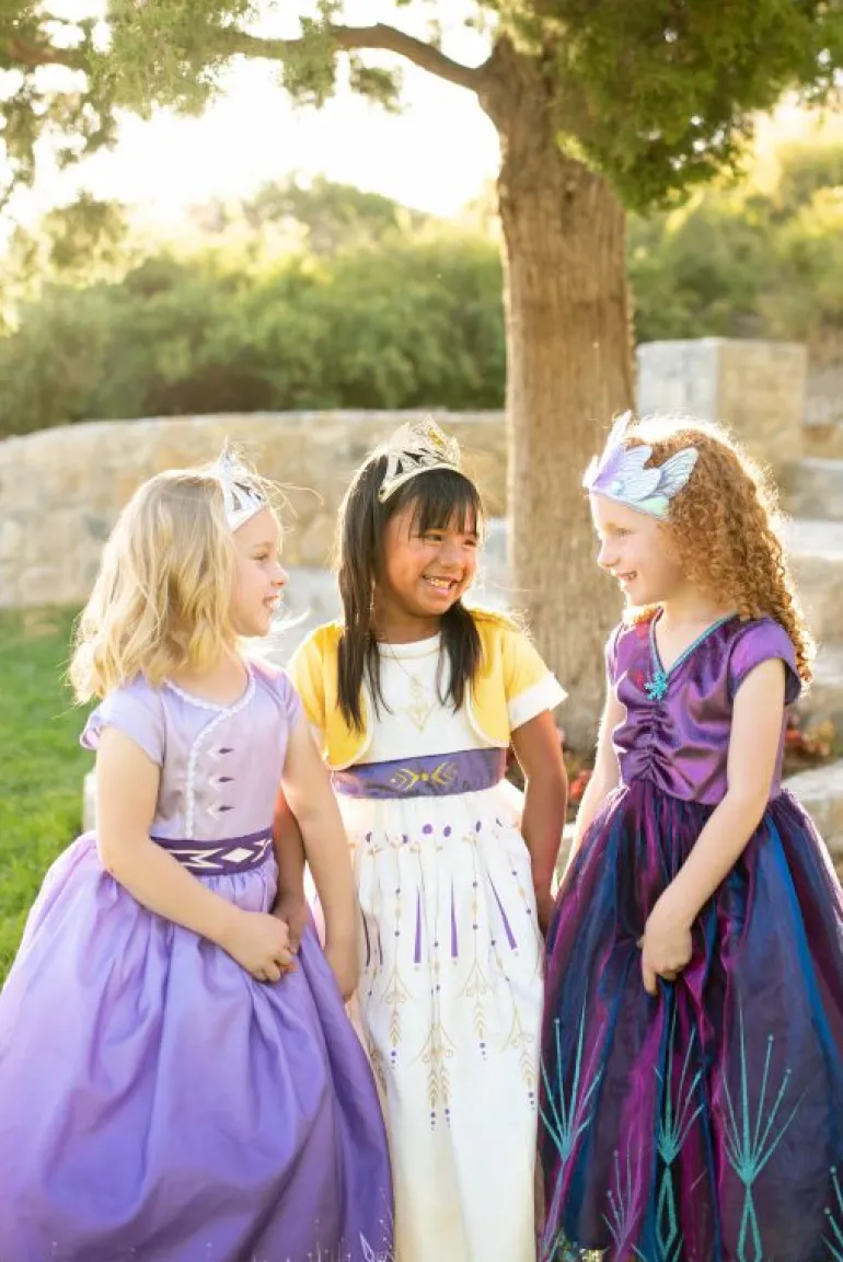 Traditional Dress Ups-Little Adventures, LLC Purple Ice Princess