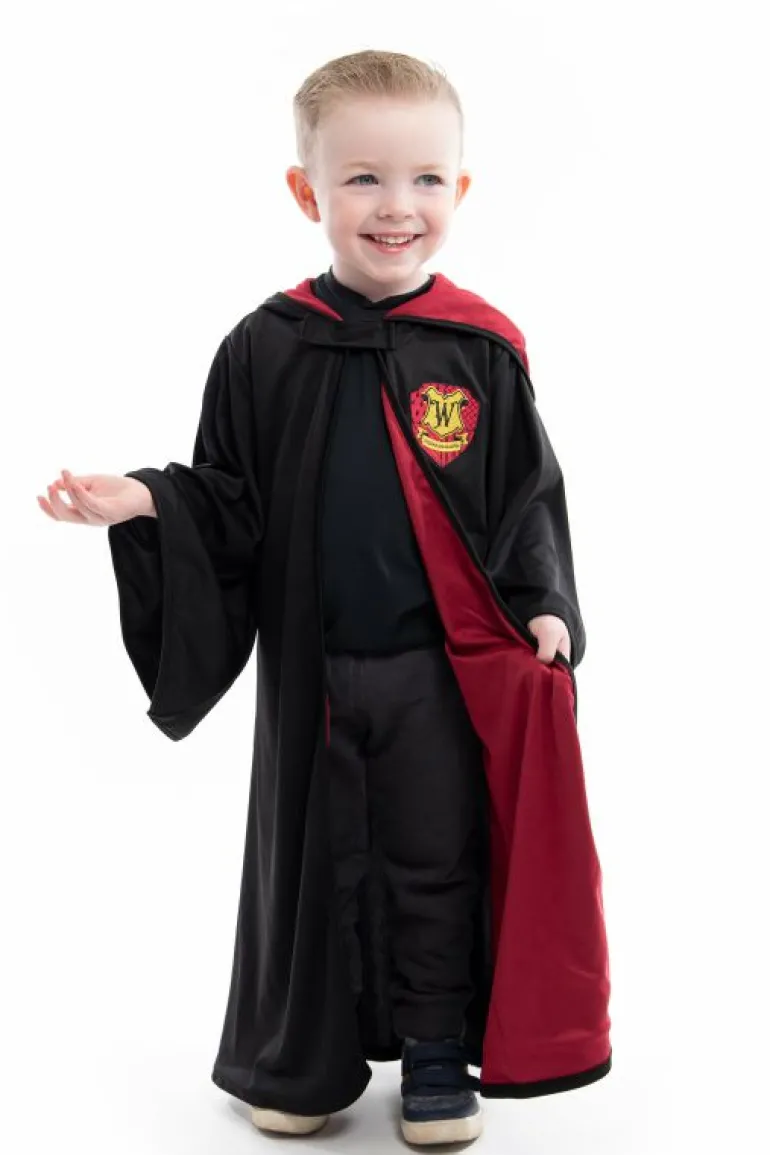 Princes | Cloaks-Little Adventures, LLC Red Hooded Wizard Robe