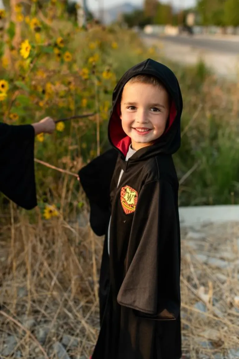 Princes | Cloaks-Little Adventures, LLC Red Hooded Wizard Robe