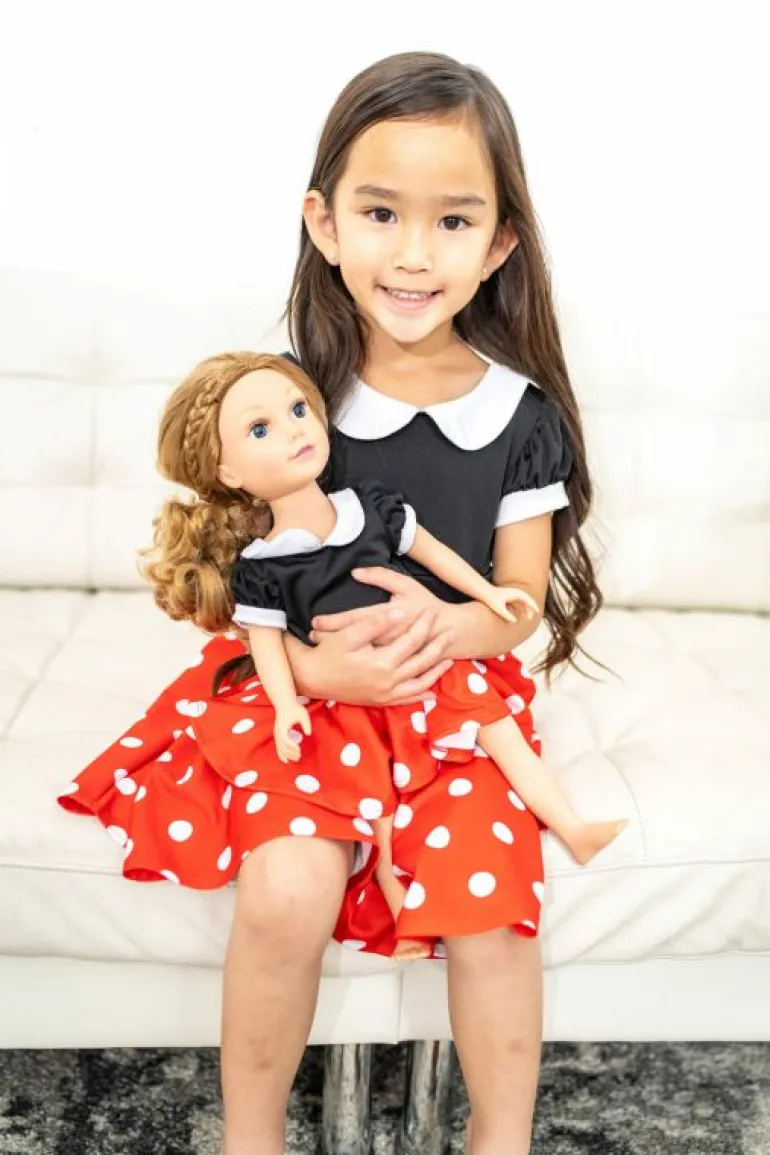 Twirl Dresses-Little Adventures, LLC Retro Polka Dot Twirl Dress