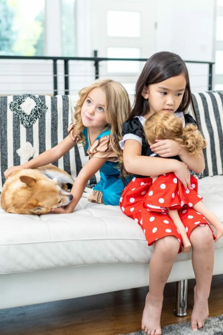 Twirl Dresses-Little Adventures, LLC Retro Polka Dot Twirl Dress