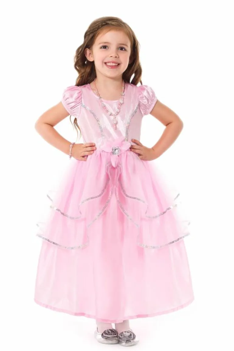 Traditional Dress Ups-Little Adventures, LLC Royal Pink Princess Dress