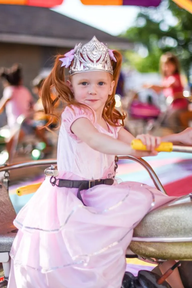 Traditional Dress Ups-Little Adventures, LLC Royal Pink Princess Dress