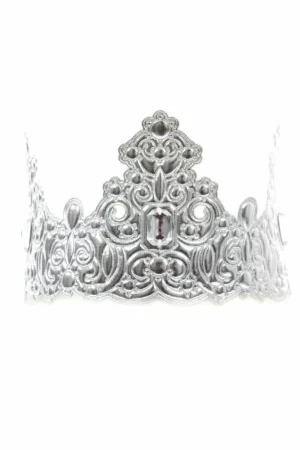 Accessories-Little Adventures, LLC Silver Queen Full Crown