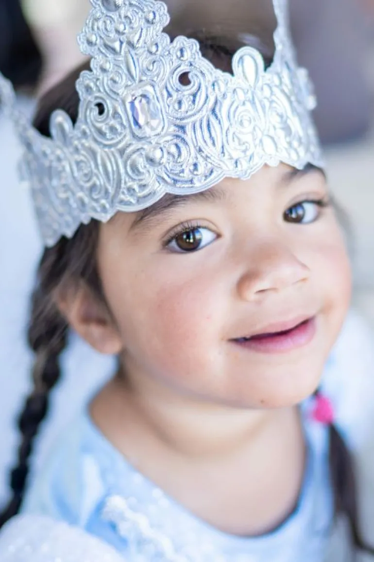 Accessories-Little Adventures, LLC Silver Queen Full Crown