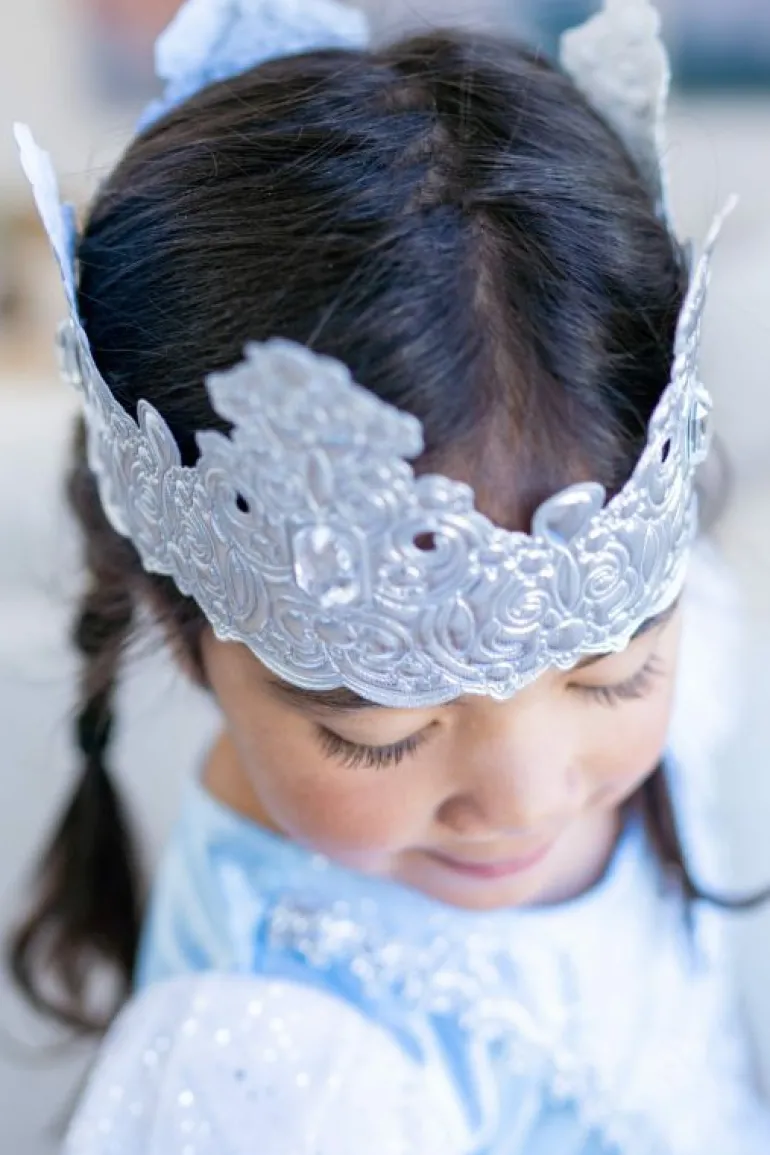 Accessories-Little Adventures, LLC Silver Queen Full Crown