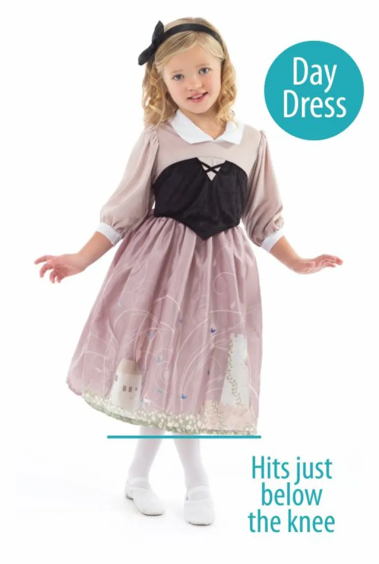 Traditional Dress Ups-Little Adventures, LLC Sleeping Beauty Day Dress with Headband