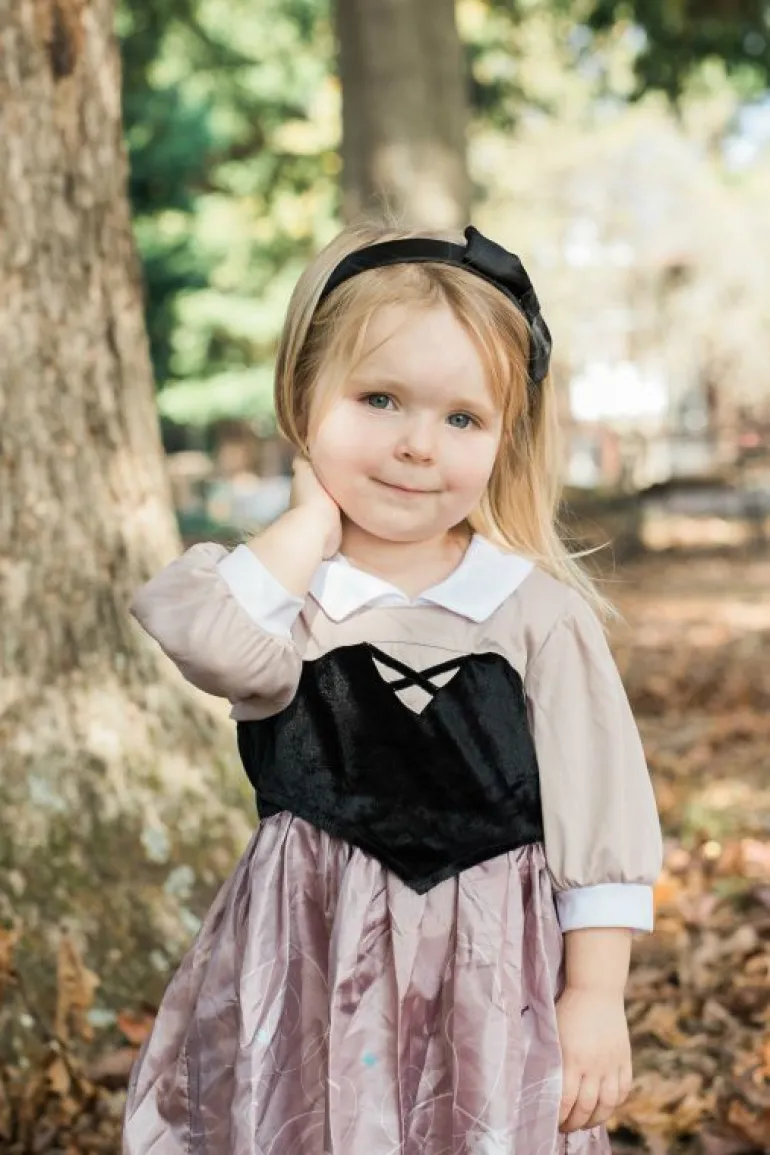 Traditional Dress Ups-Little Adventures, LLC Sleeping Beauty Day Dress with Headband