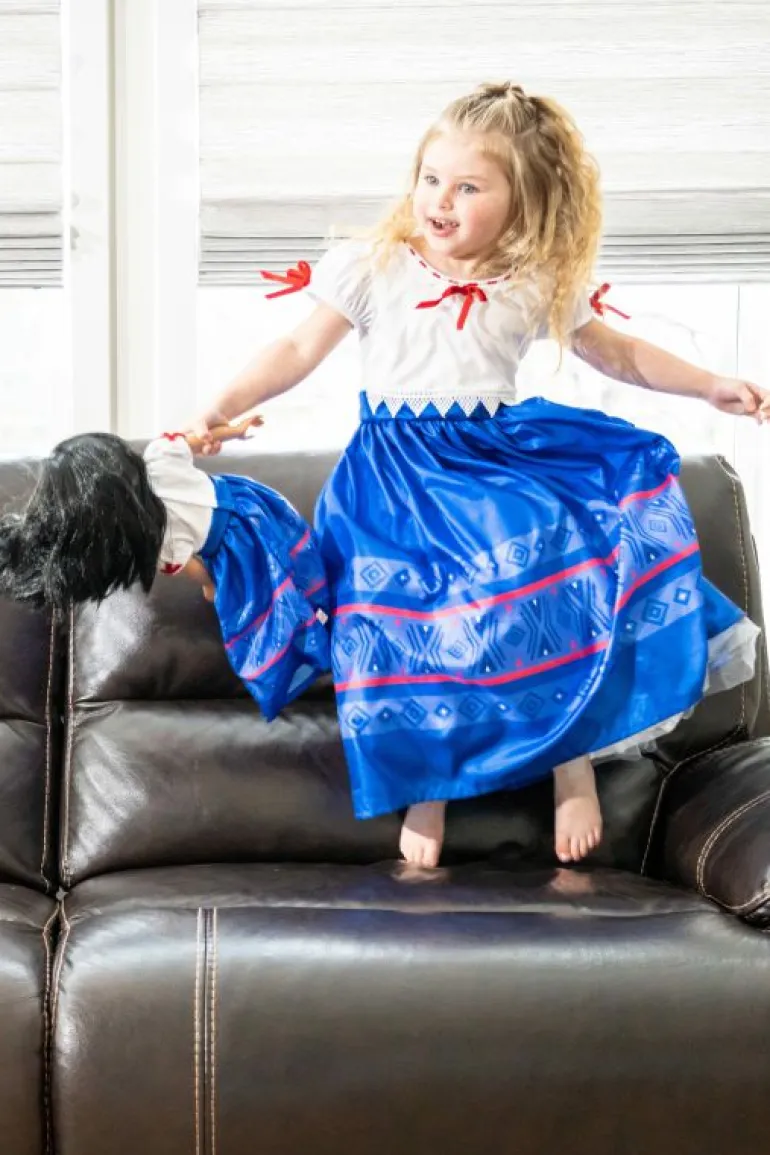 Traditional Dress Ups-Little Adventures, LLC Strong Princess