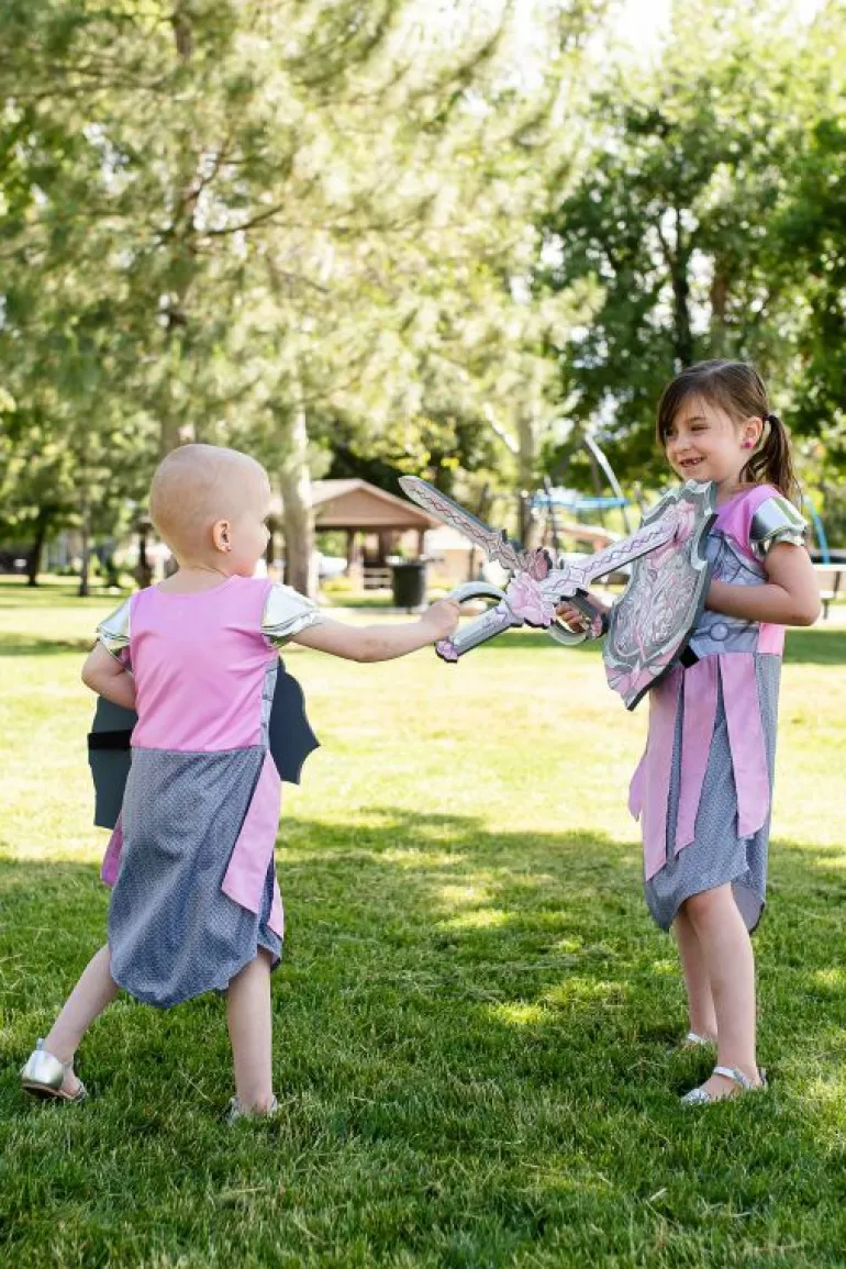 Little Hero Designed Dress Ups | Traditional Dress Ups-Little Adventures, LLC Warrior Princess Zoie Dress